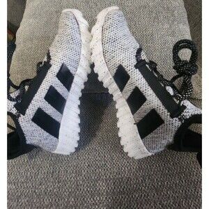 Adidas Kaptir 2.0 Big Kids' Shoes White/Black/White ie2609